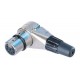 Right angle cable XLR female 6P