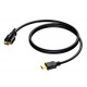 HDMI to HDMI Digital Video Cable double locking 2m