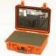 1500 Case W/Foam, Orange