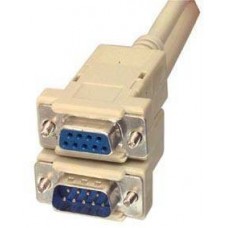 kabel 9P Sub-D M/F 1,8 meter