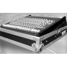Universal 19inch mixer case with rack rails