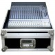 Case for mackie Onyx 1640 Mixer with rack rails