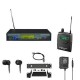 System: transmitter + receiver + IE4 in-ear HP
