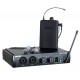 UHF 8ch. wirelss in-ear system incl. P2T & P2R