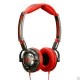 Lowrider Headphone silver/red