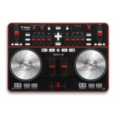 DJ-controller for mac/pc met soundcard en software