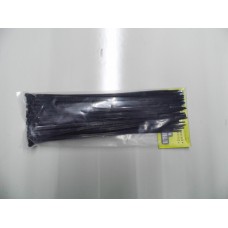CABLE TIES 4.8x200mm BLACK 100 PIECES