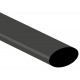Thermische krimpkous - 19mm - 1,2m lang - zwart -