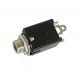 6.35mm JACK STEREO FEMALE, CHASSIS MOUNT, INSERT S