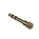6.35mm JACK MALE STEREO TO 3.5mm JACK FEMALE STERE