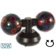 DOUBLE 4INCH ROTATING DISCO LIGHT