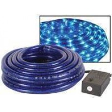 ROPE LIGHT - 2 CHANNELS - 8m - BLUE + WITH WATERPR