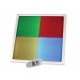 LED PANEL WITH REMOTE CONTROL - DMX COMPATIBLE