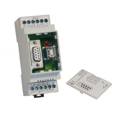 DIN-Rail RS232/USB Interface