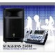 Compact PA system 'half of' Stagepas500